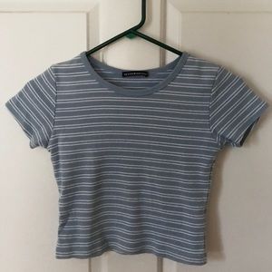 brandy striped shirt